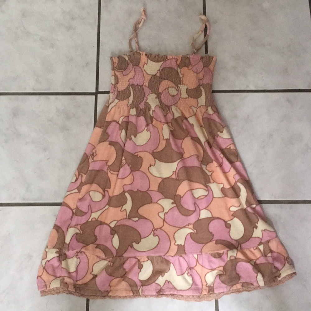 Girl's Multicolor Beach Dress